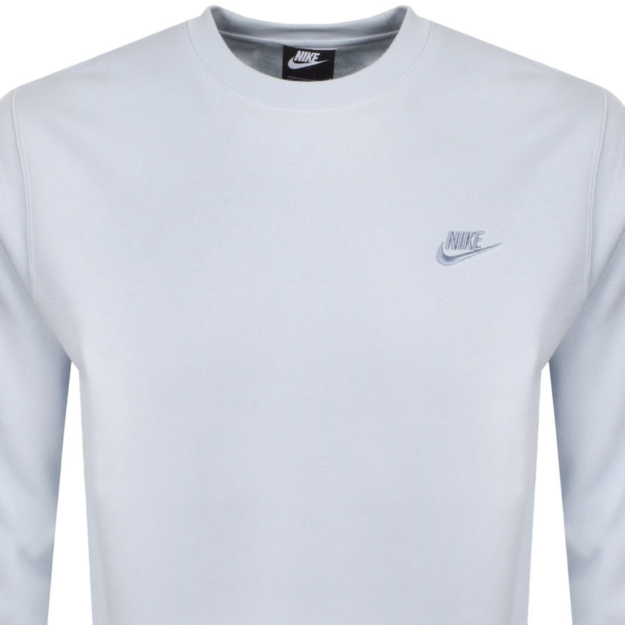 Alternative Image for ProductNike Crew Neck Club Sweatshirt Blue2